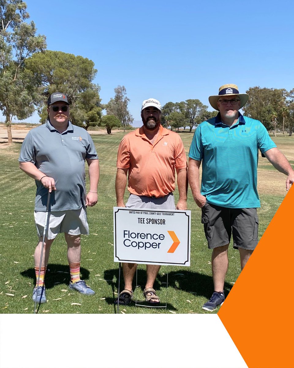 FlorenceCopper's tweet image. Florence Copper was a sponsor of the United Way of Pinal County’s 2025 Golf Tournament, with all proceeds supporting early childhood literacy efforts in Pinal County.
#giveback #FlorenceAZ  @TasekoMines @UnitedWayofPC