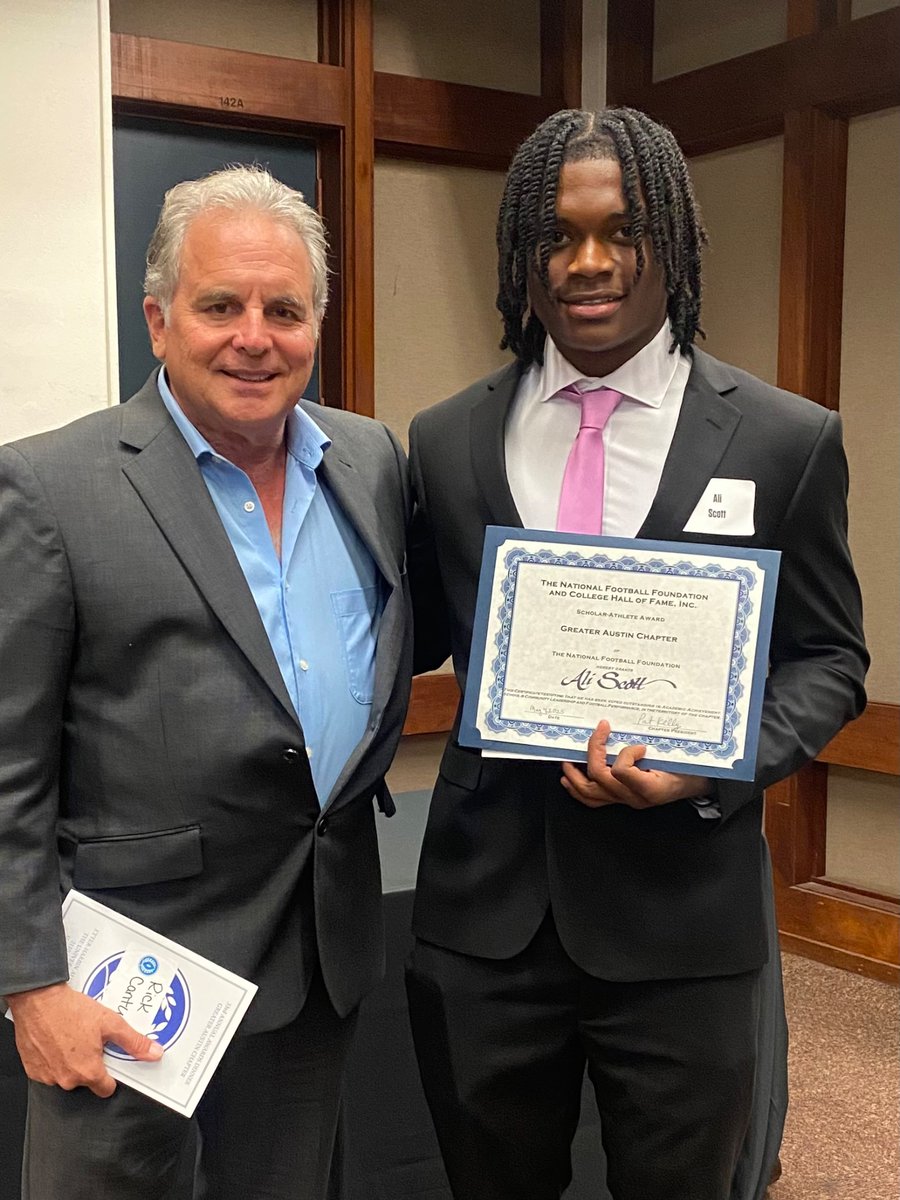 Rick Cantu (@rickyprep) on Twitter photo First off, <a href="/ali15scott/">Ali Scott</a> won 2 gold medals with <a href="/LBJSports/">LBJ Jaguars</a> relay team <a href="/uiltexas/">Texas UIL</a> state track finals. On Sunday he was awarded college scholarship for excellence on the field and academics by the National Football Foundation Austin chapter Sun. <a href="/statesman/">Austin Statesman</a> <a href="/AustinISD/">Austin ISD</a> First off, <a href="/ali15scott/">Ali Scott</a> won 2 gold medals with <a href="/LBJSports/">LBJ Jaguars</a> relay team <a href="/uiltexas/">Texas UIL</a> state track finals. On Sunday he was awarded college scholarship for excellence on the field and academics by the National Football Foundation Austin chapter Sun. <a href="/statesman/">Austin Statesman</a> <a href="/AustinISD/">Austin ISD</a>