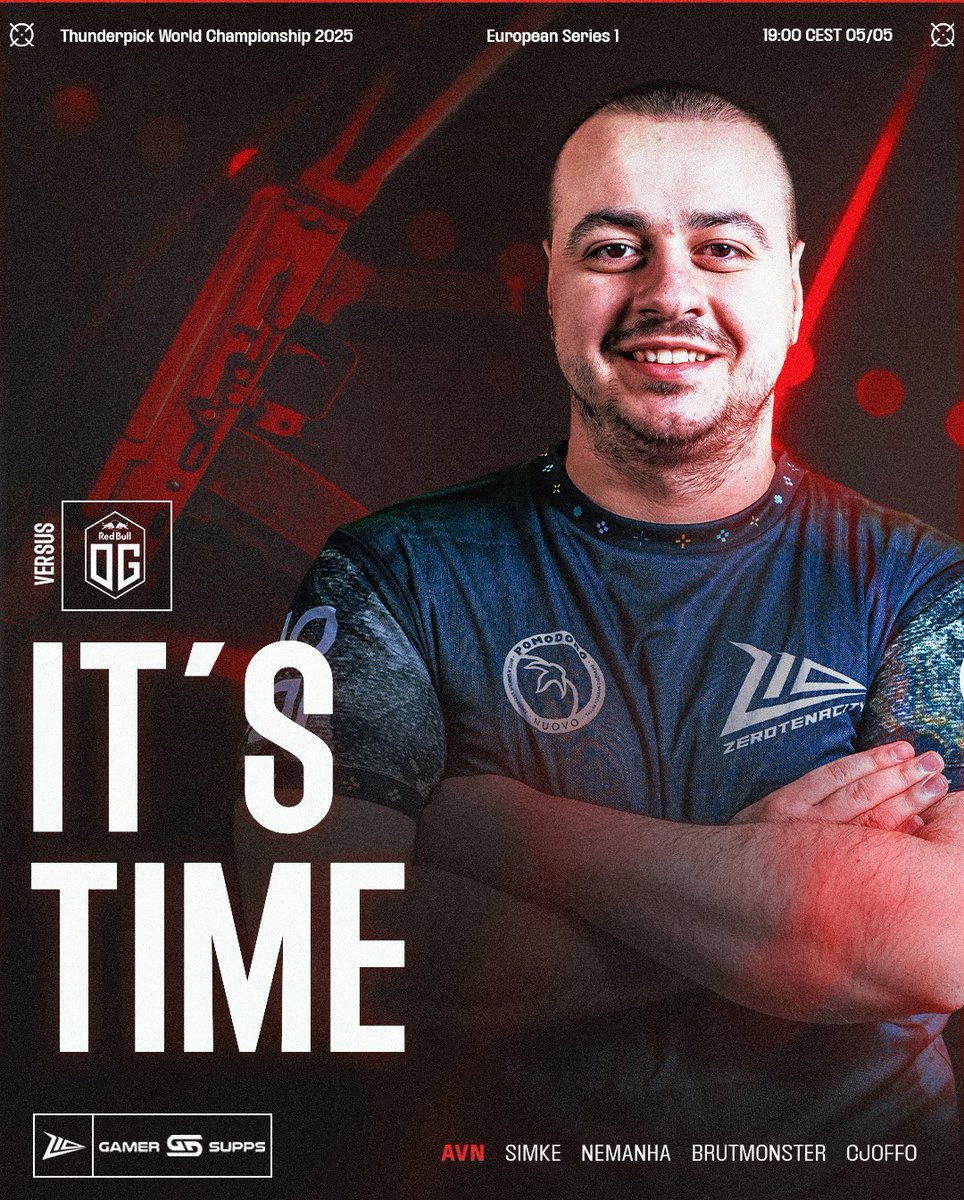 One game wasn’t enough today… had to run it again! 

This time we are facing <a href="/OGesports/">OG</a> in the <a href="/thunderpickco/">Thunderpick</a> 2025 EU Series qualifier play-offs!! Let’s get it!

🕐 19:00 CEST
🆚 <a href="/OGcsgo/">Dorian</a> 
📺 ttv/thunderpick_tv | <a href="/thunderpickco/">Thunderpick</a> 

#Z10WIN #WeMakeHeroes #CS2