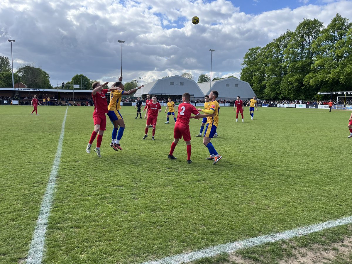Andy Westlake (@andywestlake) on Twitter photo Congratulations to <a href="/BerkoFC/">Berkhamsted FC</a> promoted to Step 3 after a very comfortable 5-0 win against <a href="/FHFC1907/">Flackwell Heath FC</a>. Shame about the muppets behind the goal throwing flares on the pitch! A fun afternoon. Just short of 2,000 in - a massive game for Berko 👏🏼👏🏼 Congratulations to <a href="/BerkoFC/">Berkhamsted FC</a> promoted to Step 3 after a very comfortable 5-0 win against <a href="/FHFC1907/">Flackwell Heath FC</a>. Shame about the muppets behind the goal throwing flares on the pitch! A fun afternoon. Just short of 2,000 in - a massive game for Berko 👏🏼👏🏼