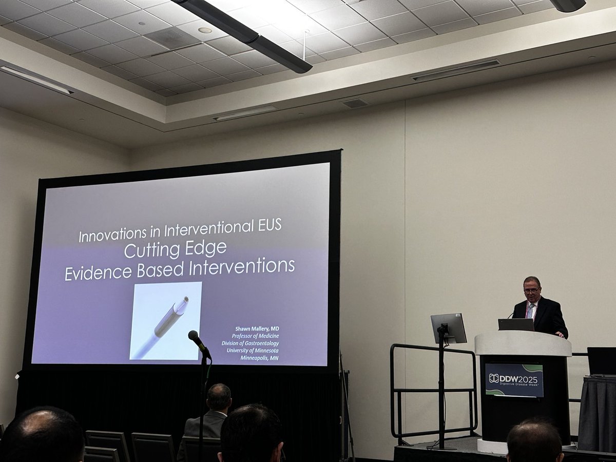Continued with Dr Mallery about interventional EUS

#GITwitter 
#DDW2025