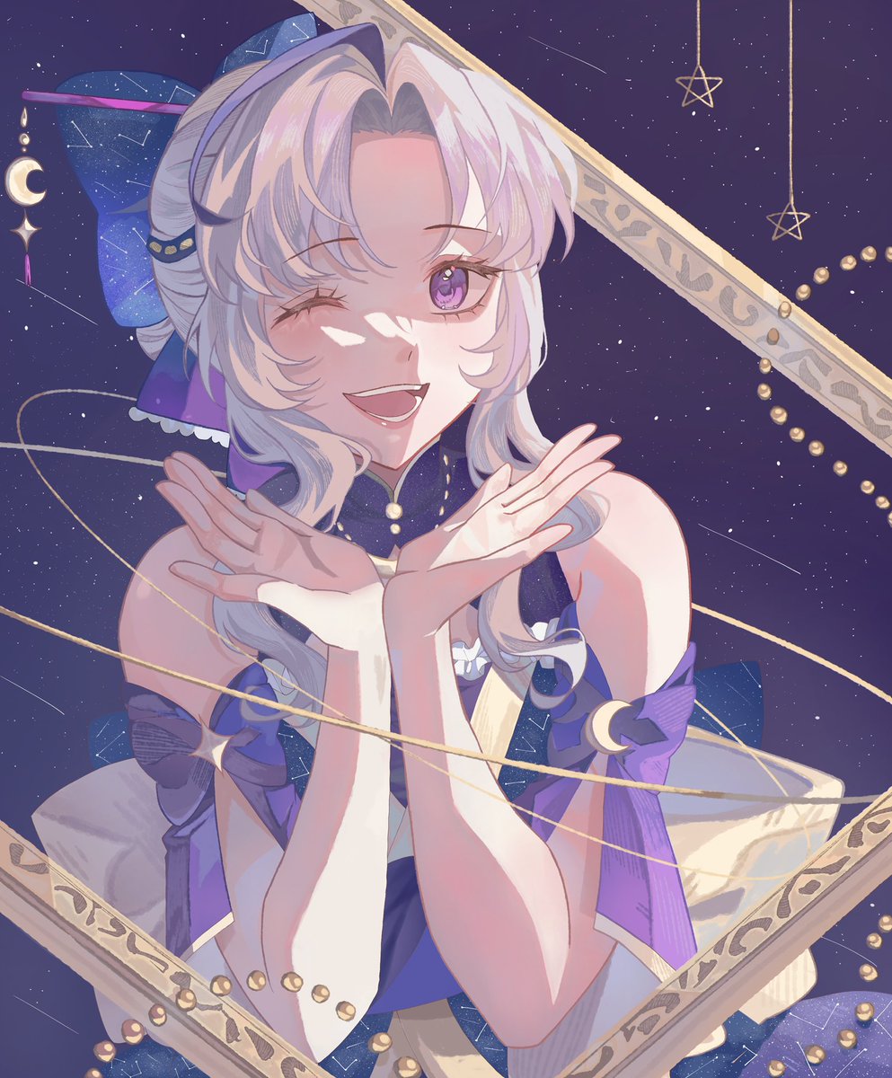 I’m a Moon Goddess turned Magical Girl
☁️✨💜🌙

What VTuber are you?

🎨 by <a href="/Chant0ru/">Chantu</a>