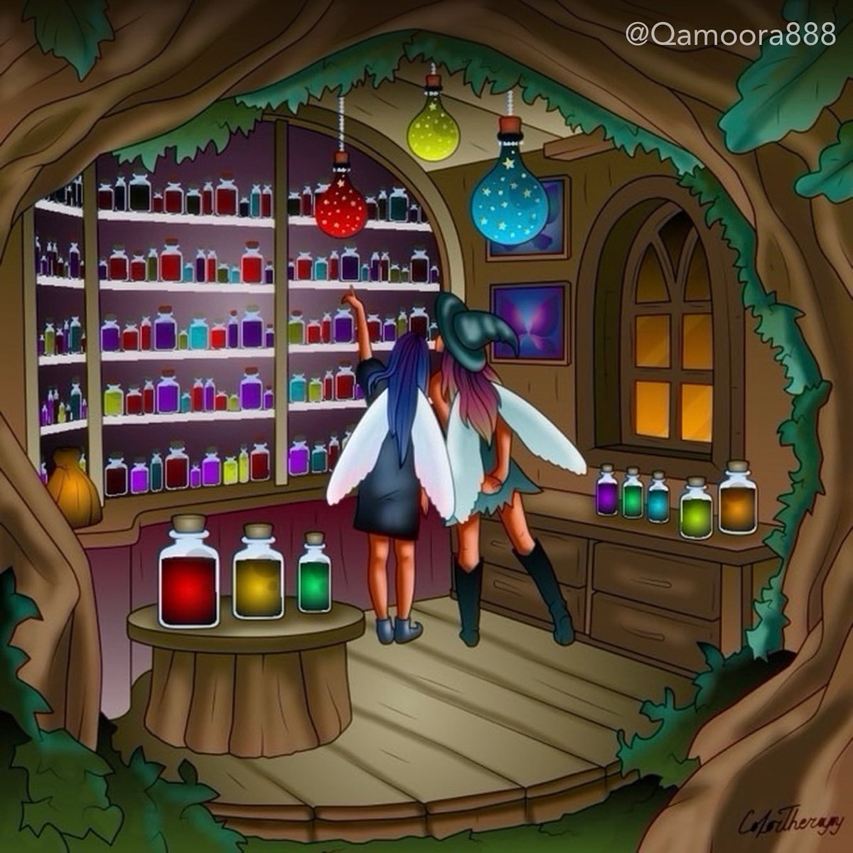 CTappOfficial's tweet photo. 📕 New Book Alert! 📕 Check it out under : 💎 Deluxe, Places ~ Magic Store.

Join our #ColorTherapyApp community today - https://t.co/7mcpDFYjnI 

❤️ Coloring masterpiece ❤️ by the talented @ Qamoora888 (user inside app) 

#coloring #coloringbook #places #magicstore #digitalart https://t.co/0wgNPDABcu