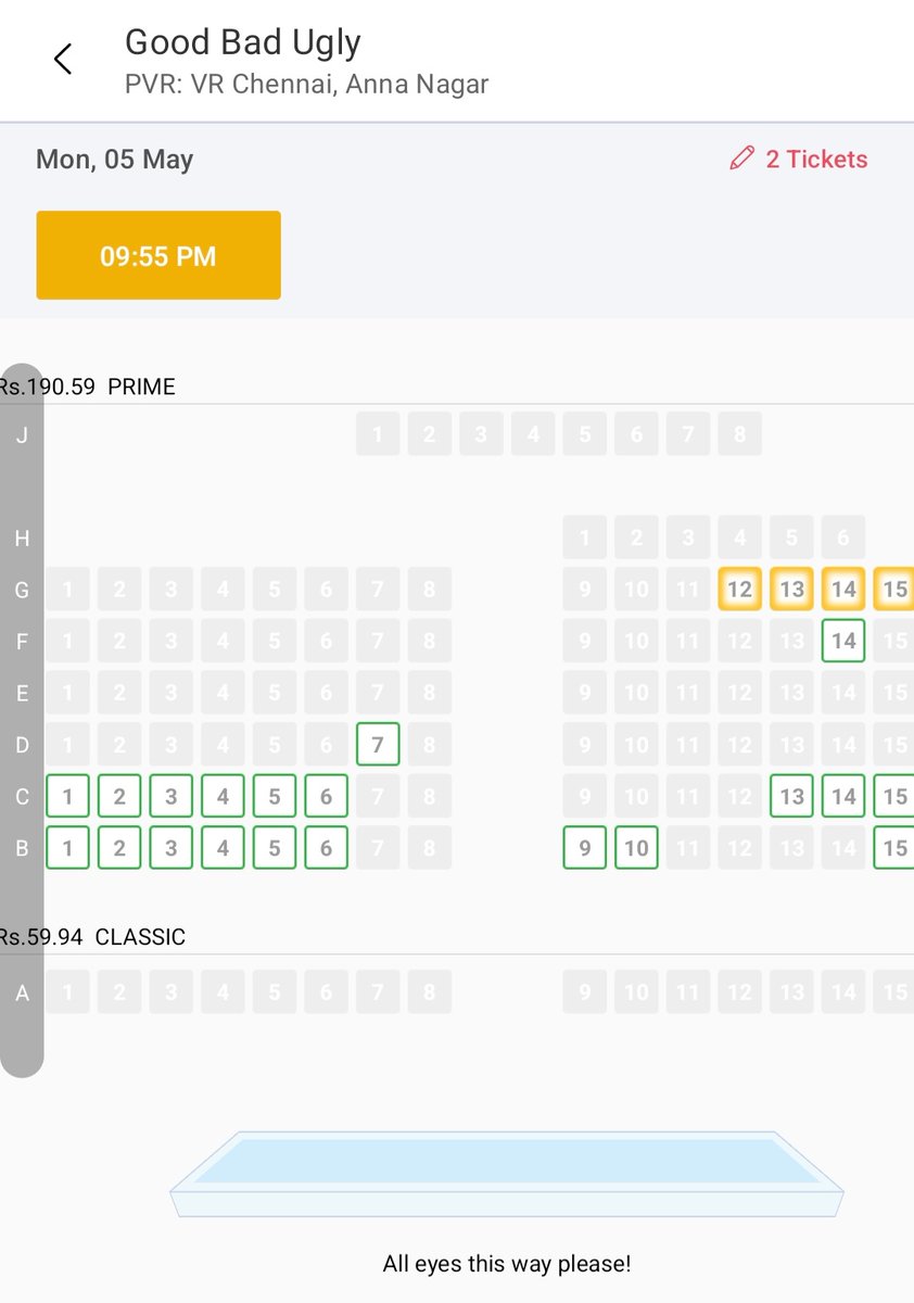 rameshlaus's tweet image. #GoodBadUgly 4th Monday night show is nearing housefull.. 🔥