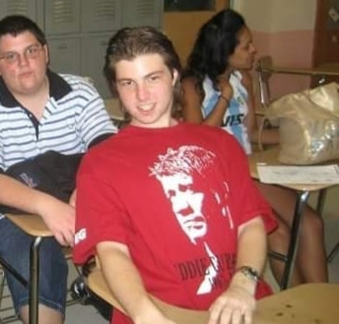 Happy Cinco de Mayo from the only gringo in my high school who ever wore a shirt that said Viva La Raza #RIPEddieGuerrero