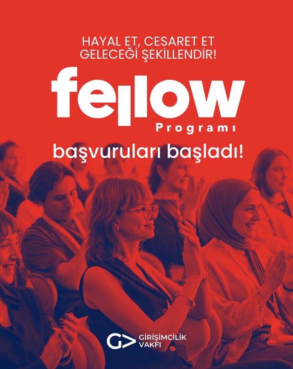Fellow Programı Başvuruları Açıldı! 

Web sitemizi ziyaret ederek programımız hakkında daha fazla bilgi edinebilir, aşağıda yer alan link üzerinden başvurunu yapabilirsin.
Başvuru linki: lnkd.in/d9MKxcRf

Hayal Et, Cesaret Et, Geleceği Şekillendir!