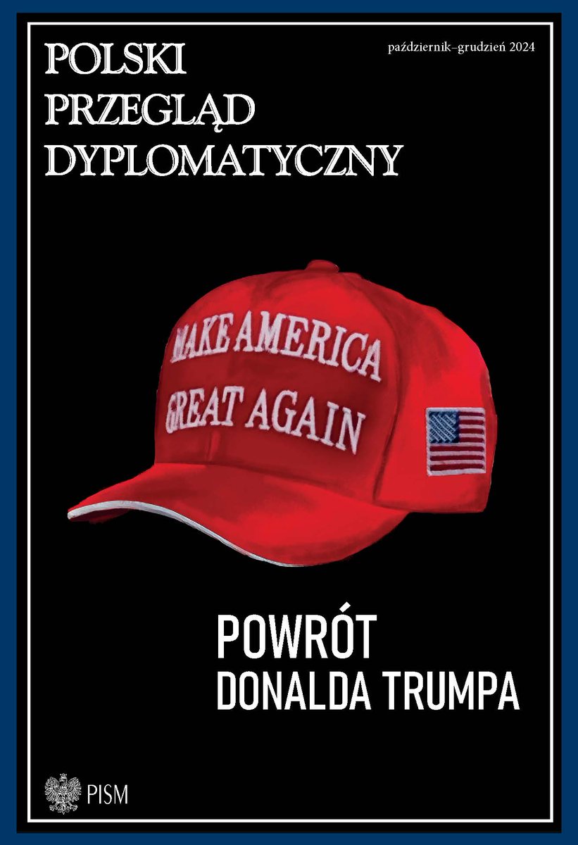 PPD_PISM's tweet image. This is the cover of our latest issue which will soon hit the bookstores! The cover theme is Donald Trump's return as US President.
