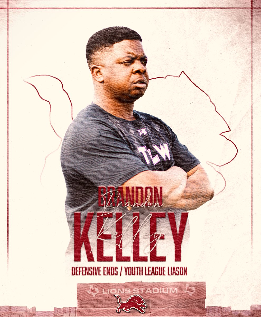 𝐌𝐞𝐞𝐭 𝐓𝐡𝐞 𝐂𝐨𝐚𝐜𝐡𝐞𝐬      

Assistant - Brandon Kelley

Graduate from Texas State University. Coach Kelley is returning for his 4th year with the Lockhart Lions. He is happily married with two kids.