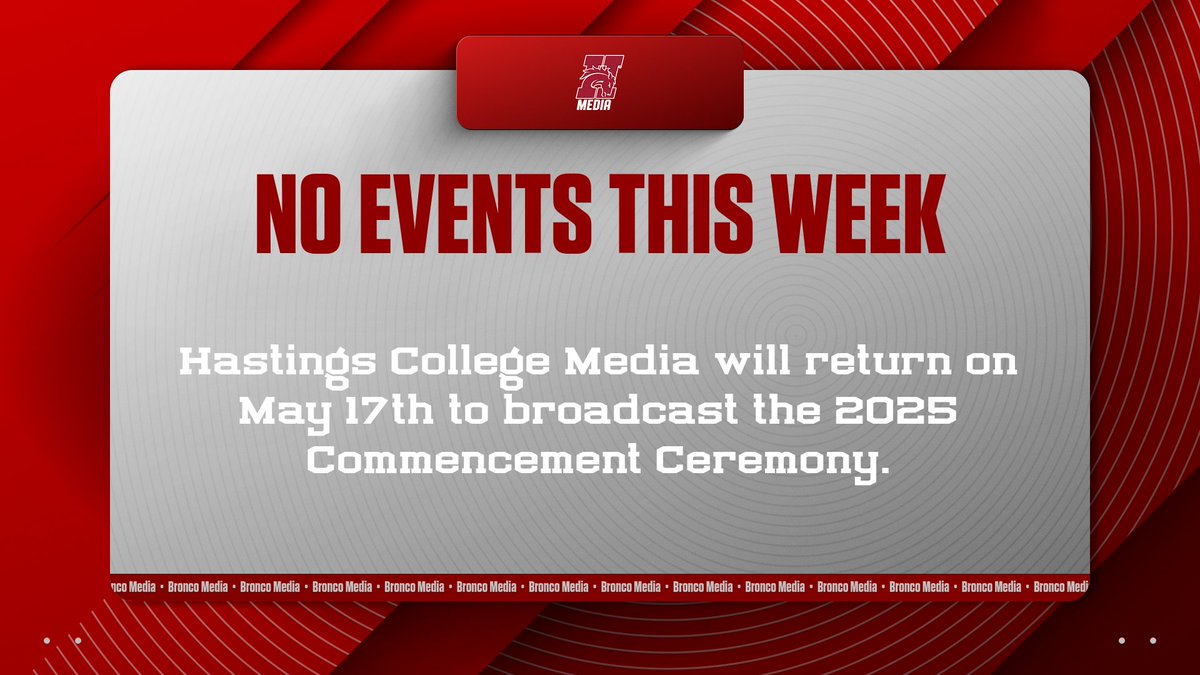 Broncos, we'll see you again at Commencement!