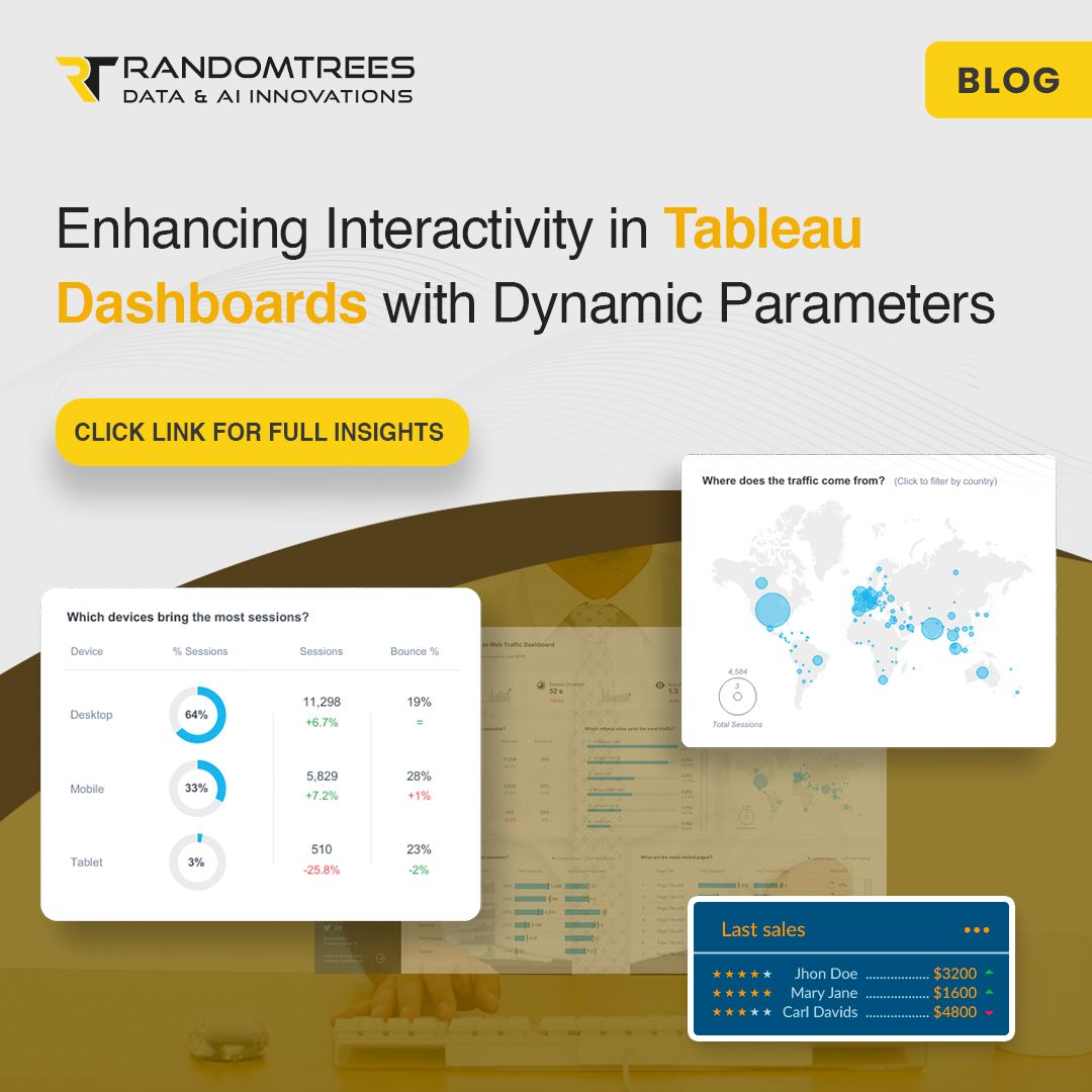 AIRandomTrees's tweet image. 🎯 Get More from Your Tableau Dashboards with Dynamic Parameters

Learn how to use dynamic filters, measure selectors, and interactive controls to make your dashboards more flexible and user-driven. 

#Tableau #DataVisualization #InteractiveDashboards #DashboardDesign #BI