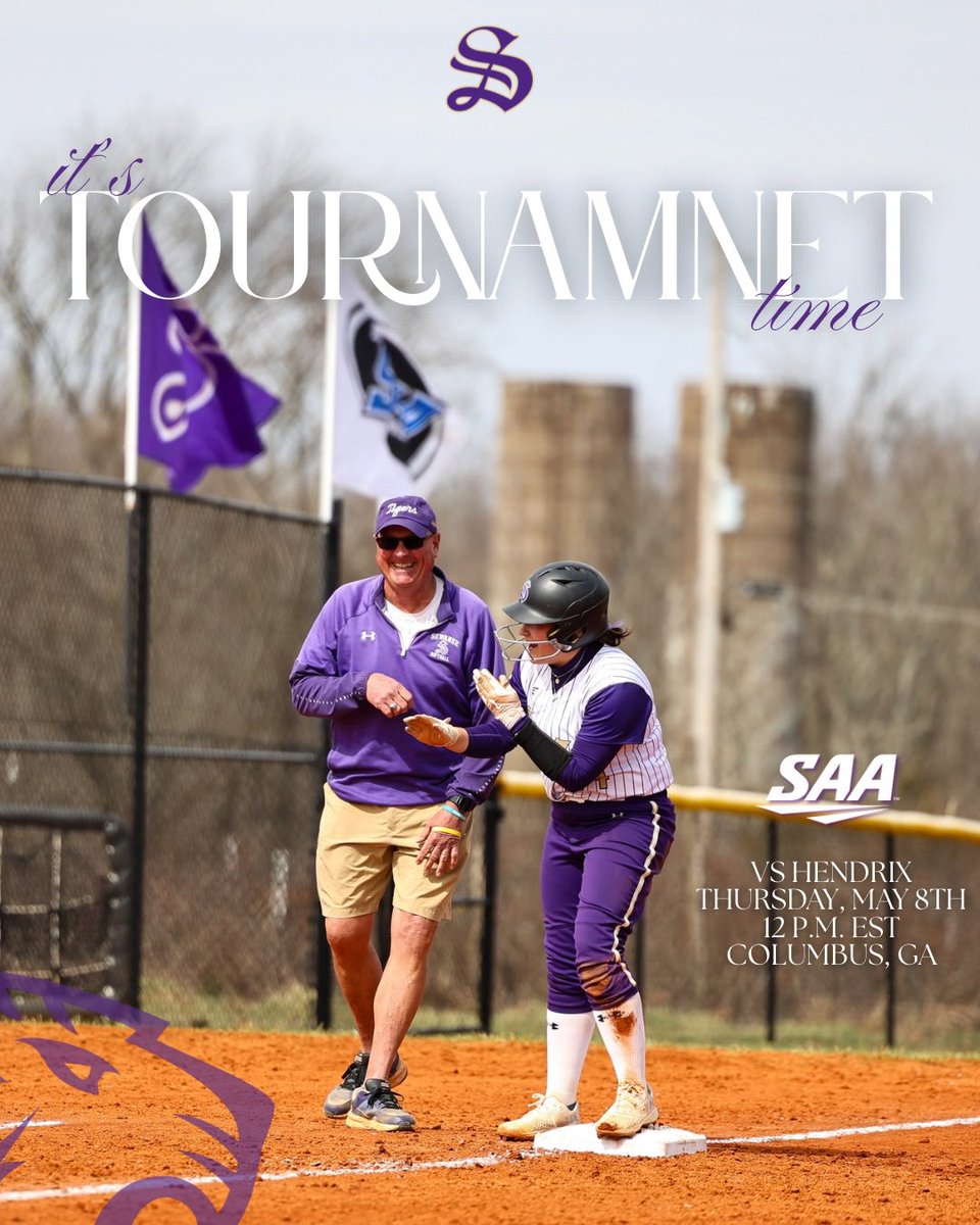 Regular season is done &amp; sights are now set on Columbus!🥎🐅

Your Tigers will take on the Warriors this Thursday at noon est time at South Commons Softball Complex. 

Purchase your tickets here 👉🏼 events.hometownticketing.com/boxoffice/colu…

#ysr | #weoverme