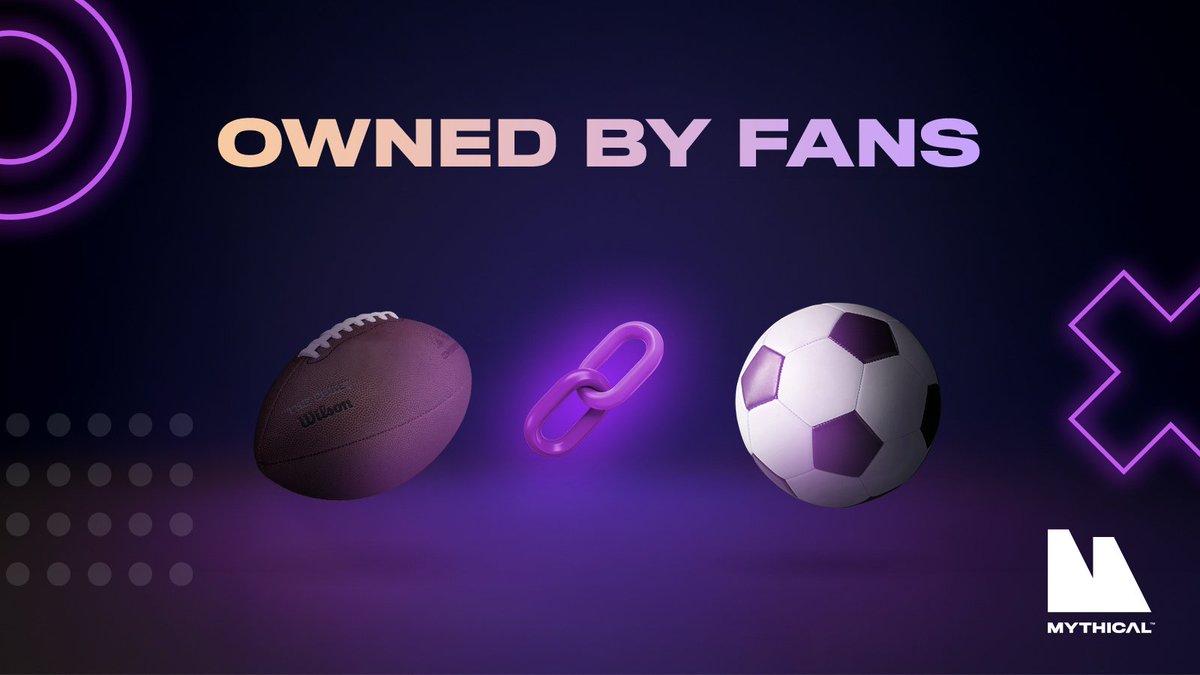 Mythical Games (@playmythical) on Twitter photo Why do the biggest sports brands trust Mythical? 🎮
<a href="/NFL/">NFL</a>, <a href="/FIFAe/">FIFAe</a> - two of the most iconic sports leagues and brands in the world see what’s coming...
<a href="/PlayNFLRivals/">NFL Rivals 🏈</a> 🏈 <a href="/FIFARivals/">FIFA Rivals</a> ⚽️
A future where game assets are owned by fans, not just publishers. Why do the biggest sports brands trust Mythical? 🎮
<a href="/NFL/">NFL</a>, <a href="/FIFAe/">FIFAe</a> - two of the most iconic sports leagues and brands in the world see what’s coming...
<a href="/PlayNFLRivals/">NFL Rivals 🏈</a> 🏈 <a href="/FIFARivals/">FIFA Rivals</a> ⚽️
A future where game assets are owned by fans, not just publishers.