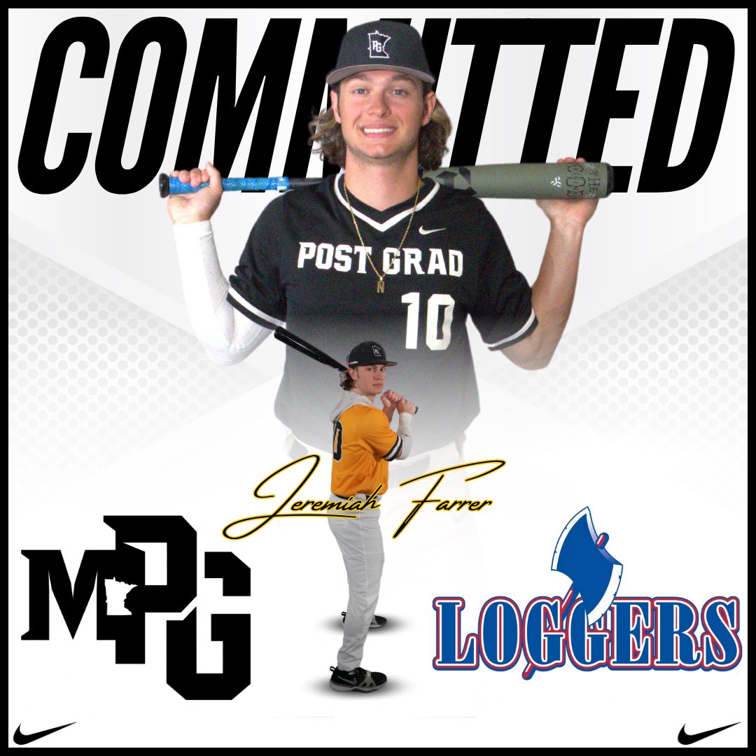 Minnesota Post Grad (@mpgbaseball) on Twitter photo ‼️COMMITTED‼️
Congrats to IF Jeremiah Farrer in his commitment to Lincoln Land Community College!!
<a href="/JeremiahFarrer9/">Jeremiah Farrer</a> 🔜 <a href="/loggerbaseball/">Lincoln Land Baseball</a>
#ChopON🪓
The 2X D2 National Champions are getting a versatile, athletic middle infielder, a powerful left handed bat, and a elite ‼️COMMITTED‼️
Congrats to IF Jeremiah Farrer in his commitment to Lincoln Land Community College!!
<a href="/JeremiahFarrer9/">Jeremiah Farrer</a> 🔜 <a href="/loggerbaseball/">Lincoln Land Baseball</a>
#ChopON🪓
The 2X D2 National Champions are getting a versatile, athletic middle infielder, a powerful left handed bat, and a elite