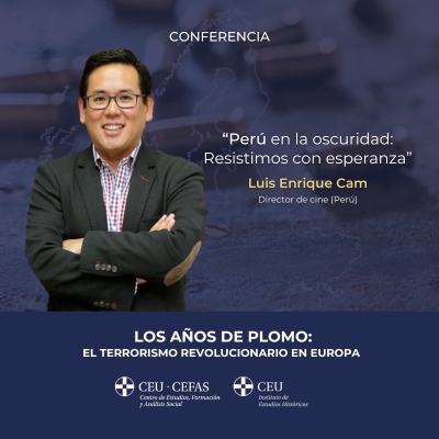 CEFAS (@cefas_ceu) on Twitter photo 🔴 II Congreso Internacional #VíctimasComunismo
“Los años de plomo: el terrorismo revolucionario en Europa”
▶️ Conferencia: “Perú en la oscuridad: Resistimos con esperanza”
🗣️ <a href="/cam_luis/">Luis Enrique Cam</a>
🗓️ 7 de mayo
🕖 18:00 horas
📲 Inscripciones en cefas.ceu.es/evento/congres… 🔴 II Congreso Internacional #VíctimasComunismo
“Los años de plomo: el terrorismo revolucionario en Europa”
▶️ Conferencia: “Perú en la oscuridad: Resistimos con esperanza”
🗣️ <a href="/cam_luis/">Luis Enrique Cam</a>
🗓️ 7 de mayo
🕖 18:00 horas
📲 Inscripciones en cefas.ceu.es/evento/congres…