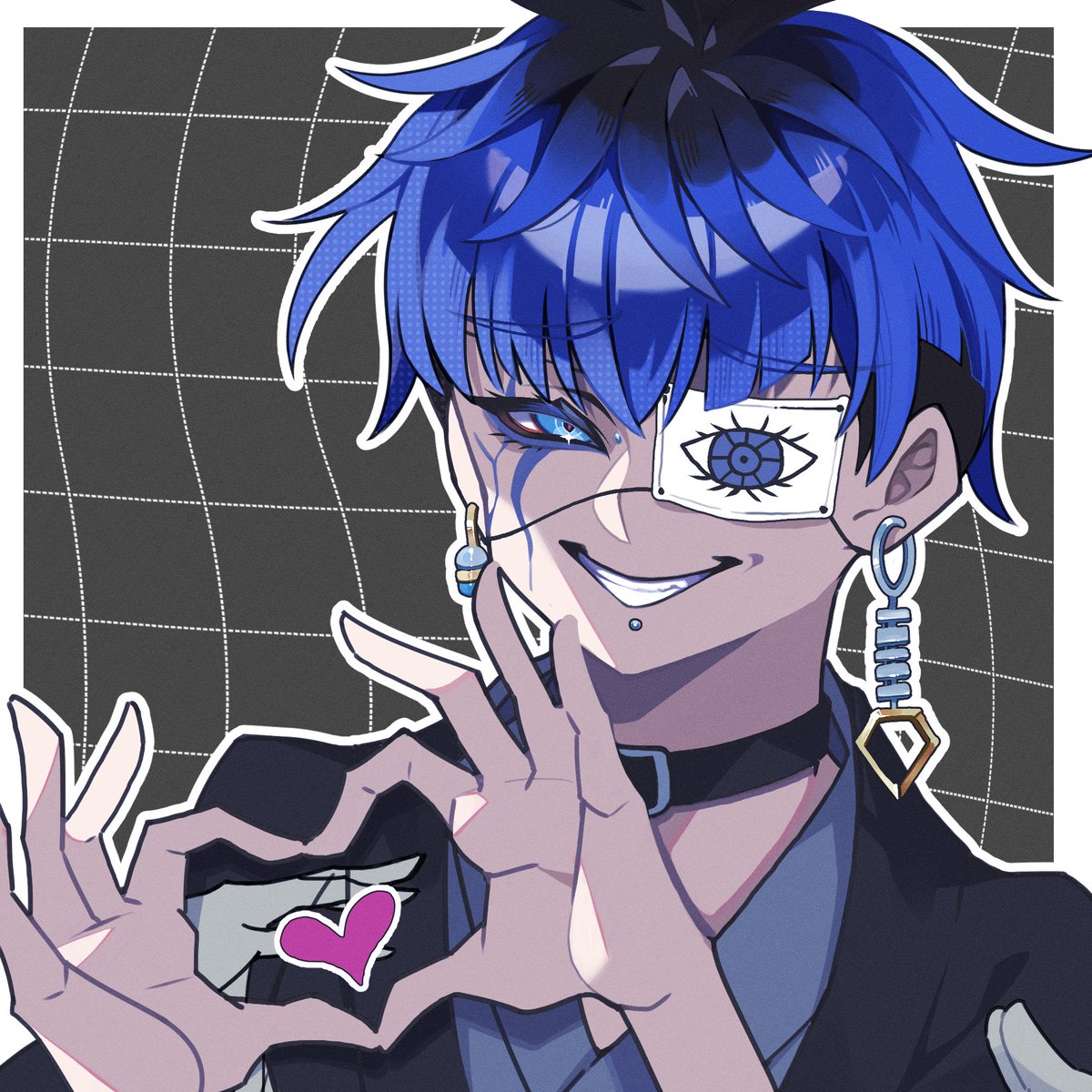 hndr_FA #ハンドラ美術部 面影歪