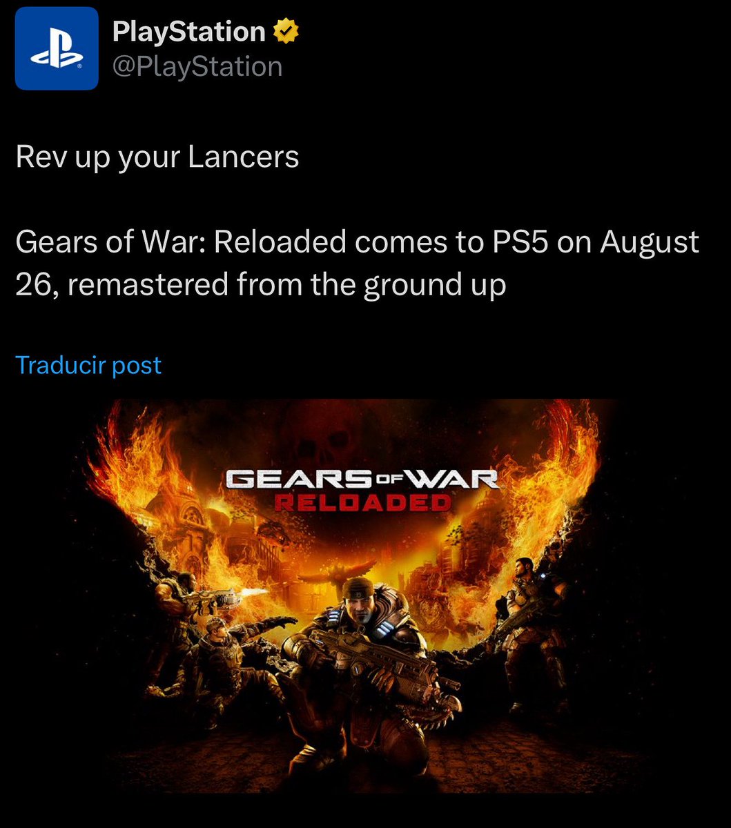 Si nos decían esto hace 15 años, jamás lo hubiéramos creído, Gears of War llegará oficialmente a PlayStation.