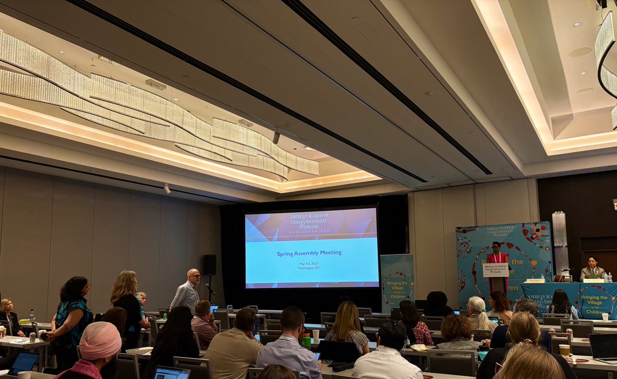 Democracy in action with our #AACAP Assembly members! We love to see so many #CAPs all together to learn and collaborate together as we discuss the future of #AACAP