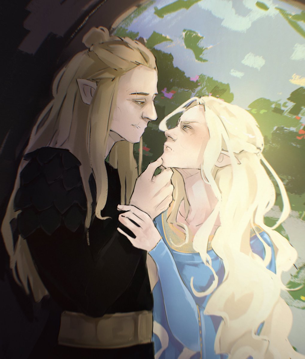 time spent in eregion #saurondriel #annatariel #trop, image size:1019x1200