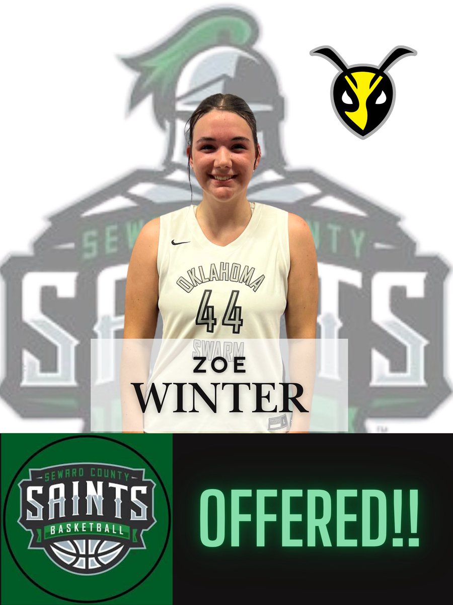 OK Swarm HS Girls (@oklahomaswarm1) on Twitter photo Congratulations to Zoe Winter ( <a href="/ZoeWinter44/">Zoe Winter</a> ) on her offer from the Seward County Saints! #OKSwarm Congratulations to Zoe Winter ( <a href="/ZoeWinter44/">Zoe Winter</a> ) on her offer from the Seward County Saints! #OKSwarm