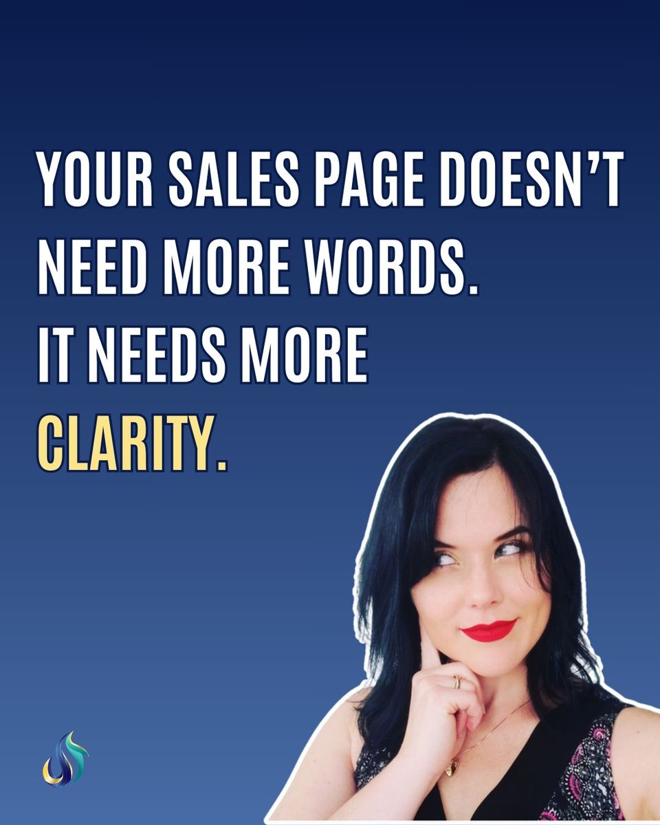 DgtlTrailblazer's tweet image. A long page full of fluff won’t convert.

Here’s what actually works:

✔️ A clear promise

✔️ Proof it works

✔️ A strong call to action

Don’t confuse your audience. Convince them.

#SalesPageTips #ConversionsMatter #OnlineMarketing