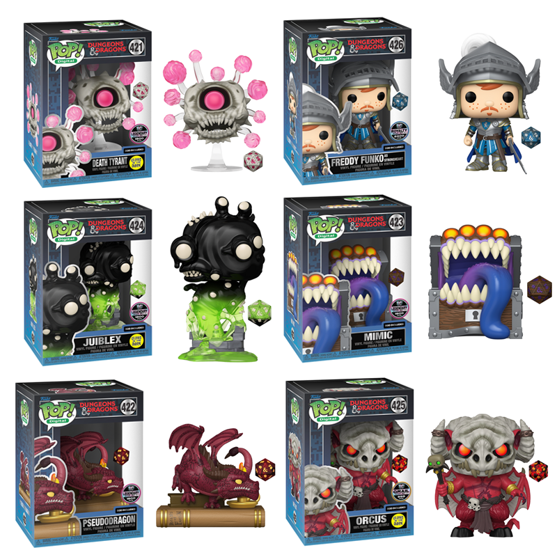 FunkoPopHunters's tweet photo. A look at the new Dungeons & Dragons Series 2 redeemable Pops! #funko #dungeonsanddragons #nft #funkodigital #droppp
Drops on May 13, 2025
https://t.co/jSzoVndCIN
First look: https://t.co/1ER663j07I https://t.co/EYF4BW04VT