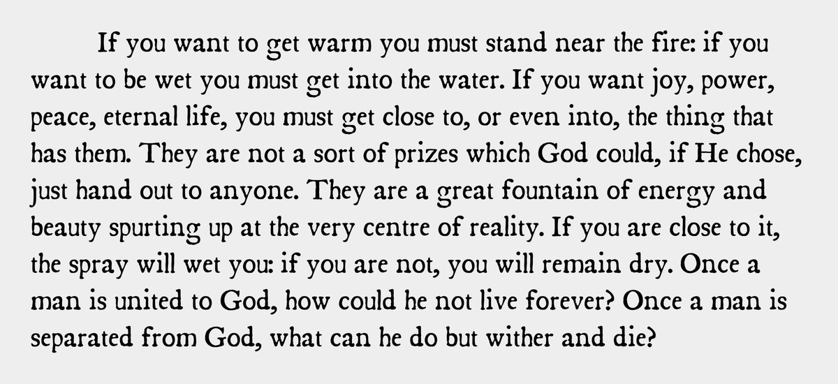 C.S. Lewis, you must get into it