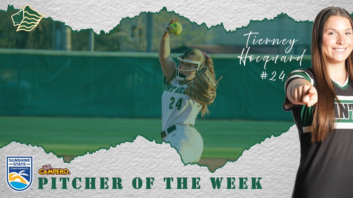 Saint Leo Athletics (@saintleolions) on Twitter photo ππππΎπππ ππ πππ ππππ!
#14 <a href="/SaintLeoSB/">Saint Leo Softball</a>'s Tierney Hocquard has been named the final <a href="/D2SSC/">Sunshine State Conference</a> Pitcher of the Week!
The junior pitcher went 2-0 with a 1.05 ERA in 20 innings pitched!
πbit.ly/42VJXIZ
#GOLIONS π¦ | #SAINTLEO1PRIDE π¦ ππππΎπππ ππ πππ ππππ!
#14 <a href="/SaintLeoSB/">Saint Leo Softball</a>'s Tierney Hocquard has been named the final <a href="/D2SSC/">Sunshine State Conference</a> Pitcher of the Week!
The junior pitcher went 2-0 with a 1.05 ERA in 20 innings pitched!
πbit.ly/42VJXIZ
#GOLIONS π¦ | #SAINTLEO1PRIDE π¦
