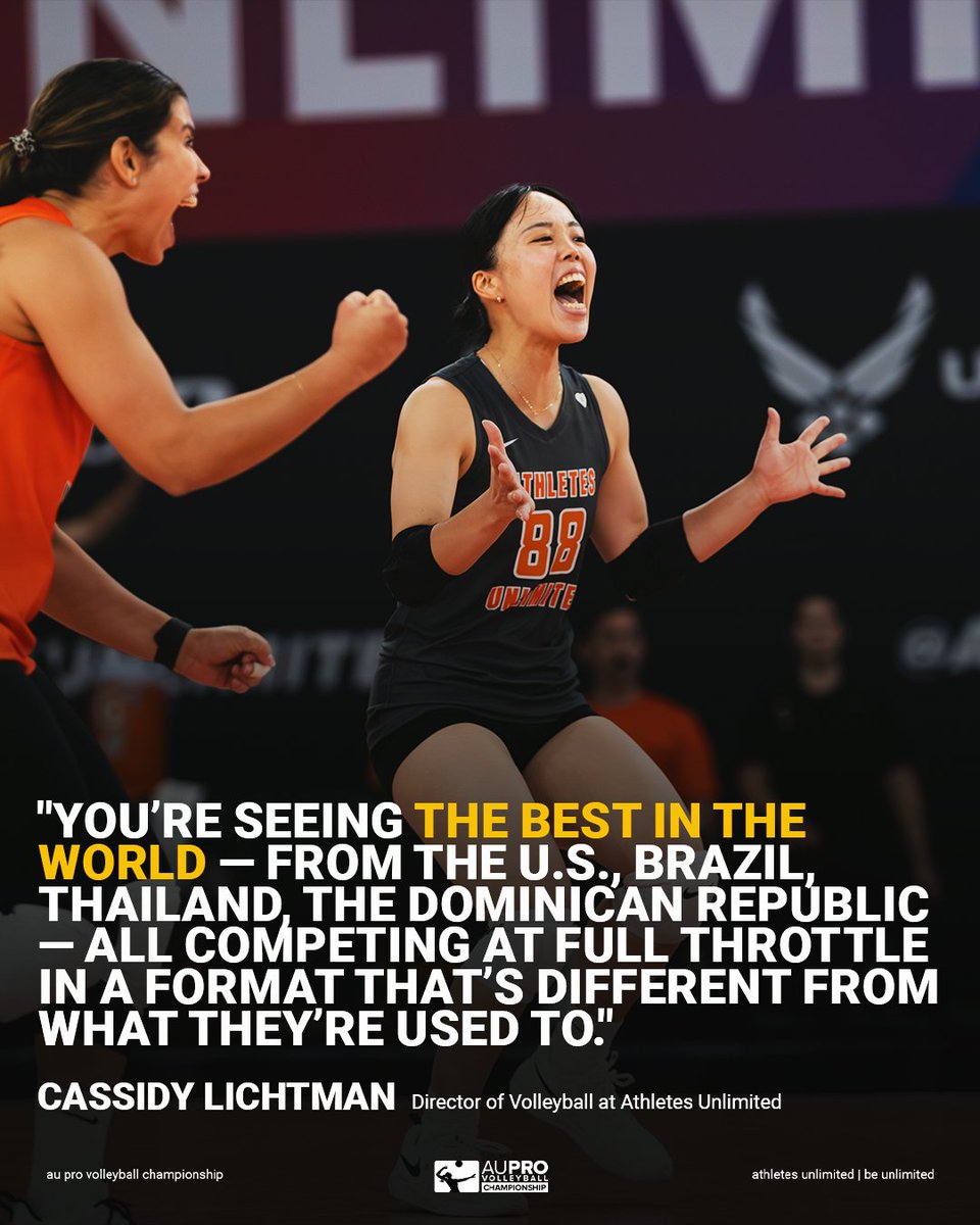 the best in the world are coming 🌎👑

#AUProVB