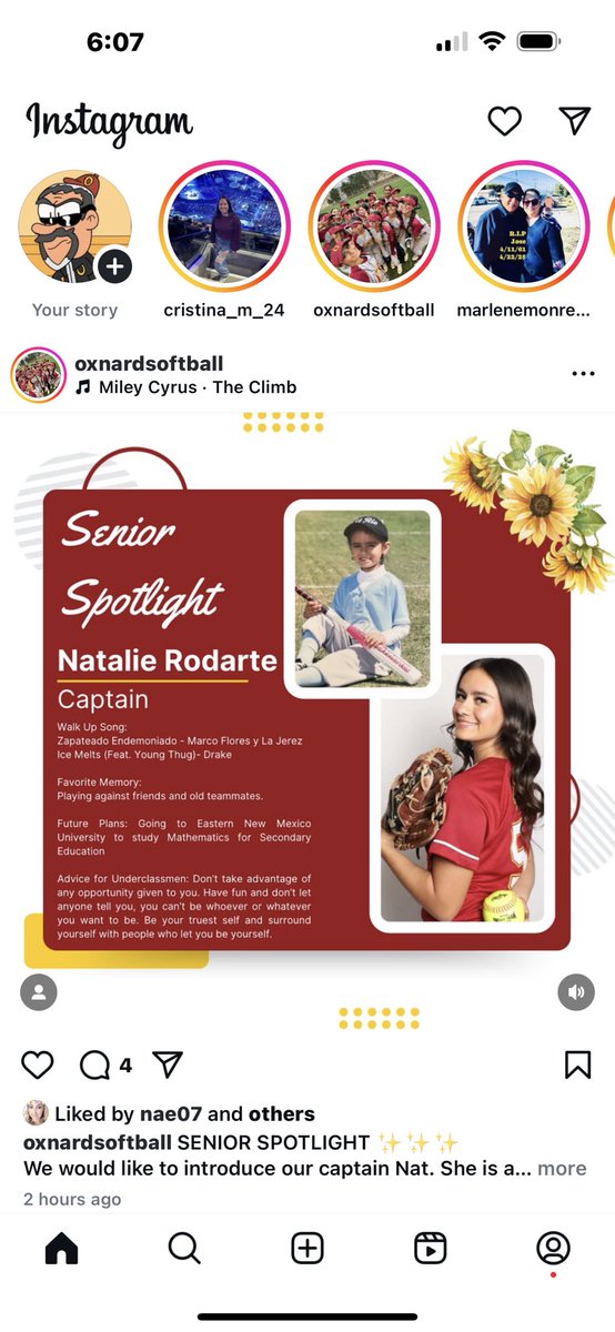 Oxnard HS Softball tweet media