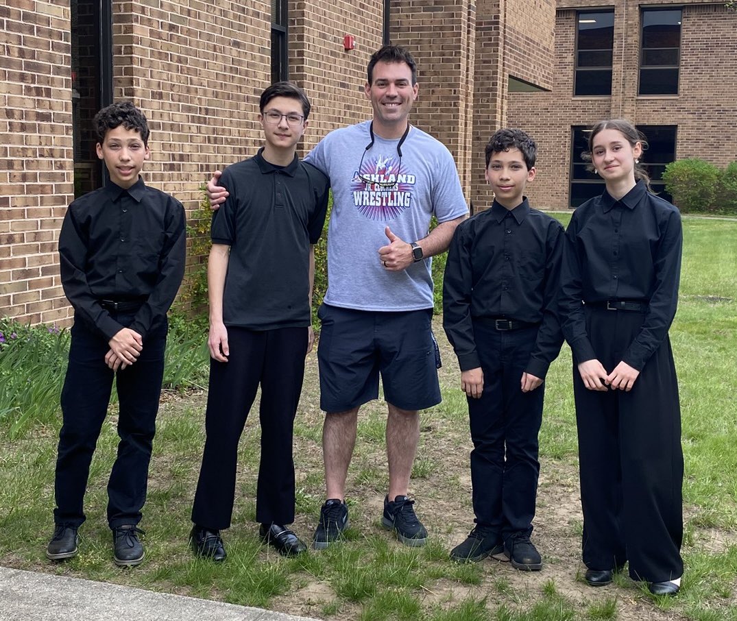 Congratulations to Cooper, Corbin, Mai and Caleb who wonderfully represented themselves and our school at the Junior District Concert this past Saturday!