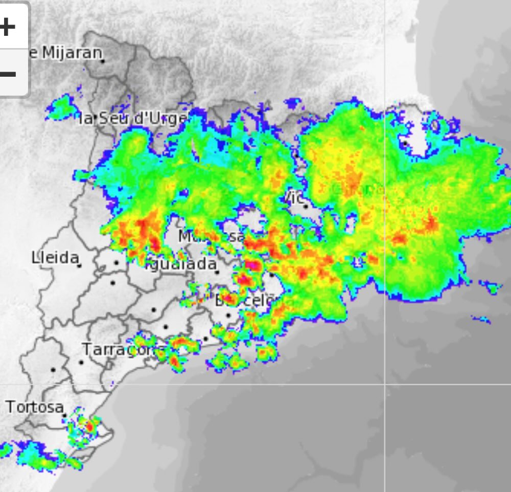 meteopalamos_'s tweet photo. Tempesta intensa aquest tarda a Palamós deixant 50 mm en poca estona. https://t.co/mJmEdCSnxH