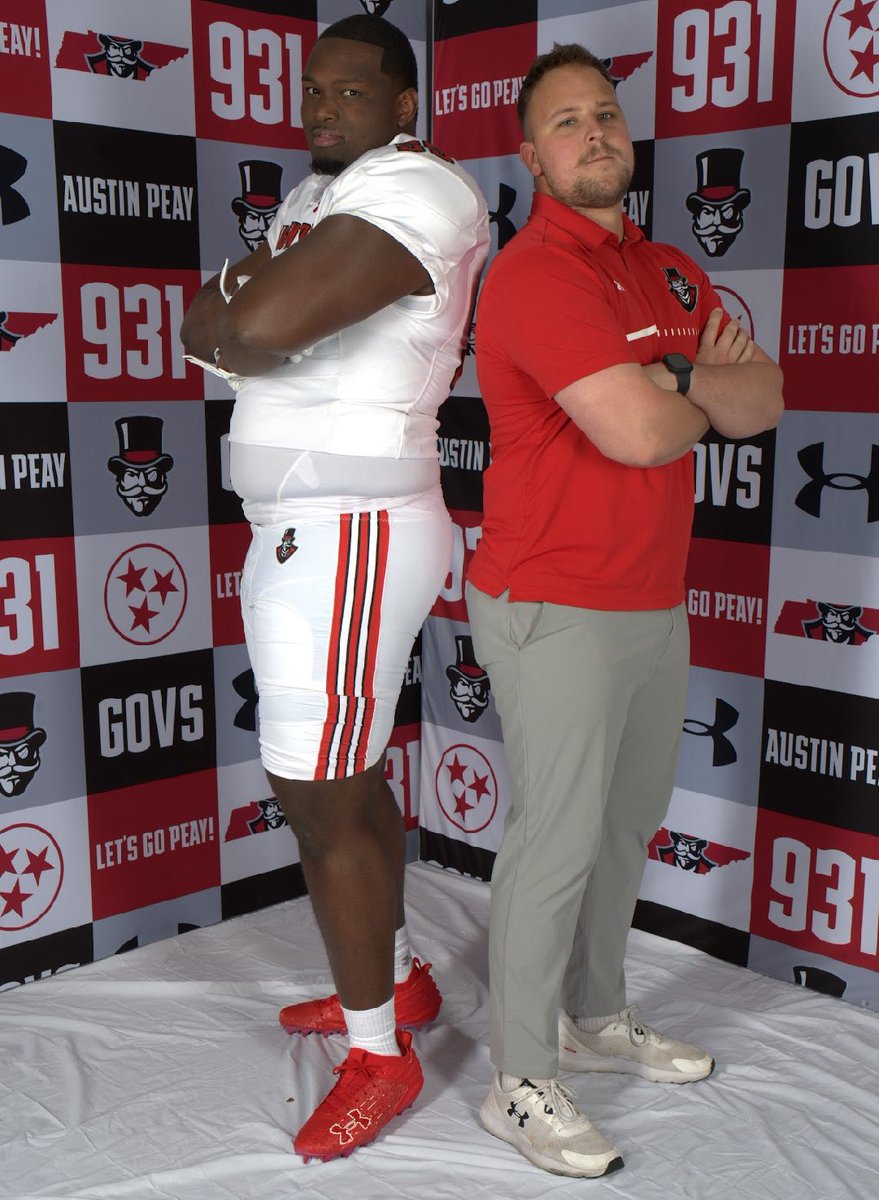 Let’s do itt <a href="/GovsFB/">Austin Peay Football</a> 👌🏾