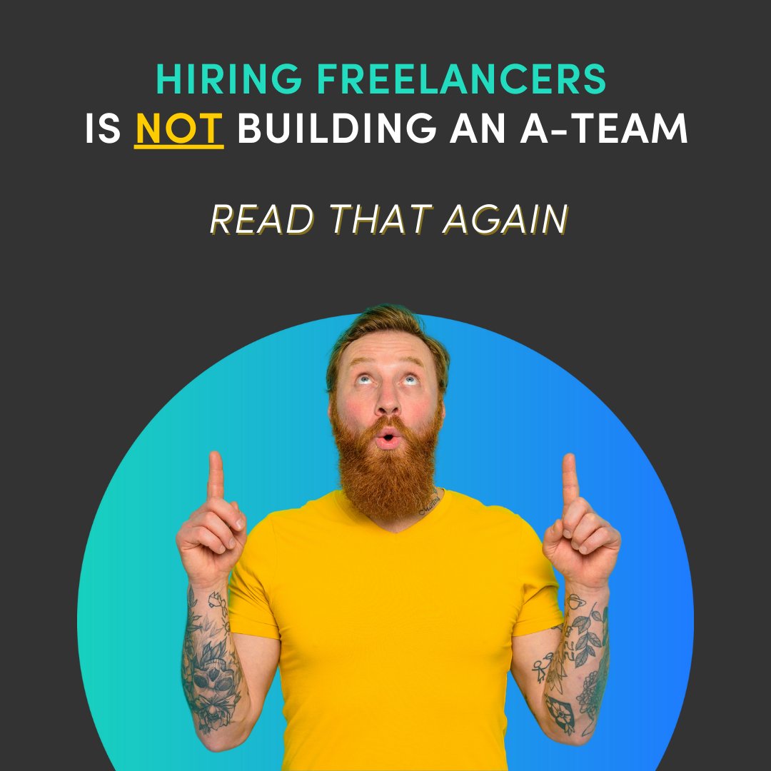 intelusagency's tweet photo. Hiring freelancers ≠ Building an A-Team

If you're aiming for excellence, you can’t settle for temporary fixes.

Your A-Team is out there and we know exactly where to find them.

Let’s connect.
https://t.co/O9VxGJdhZV

#RemoteExperts #SmartHiring #AgencySuccess #IntelusAgency https://t.co/qmd6m2umTW