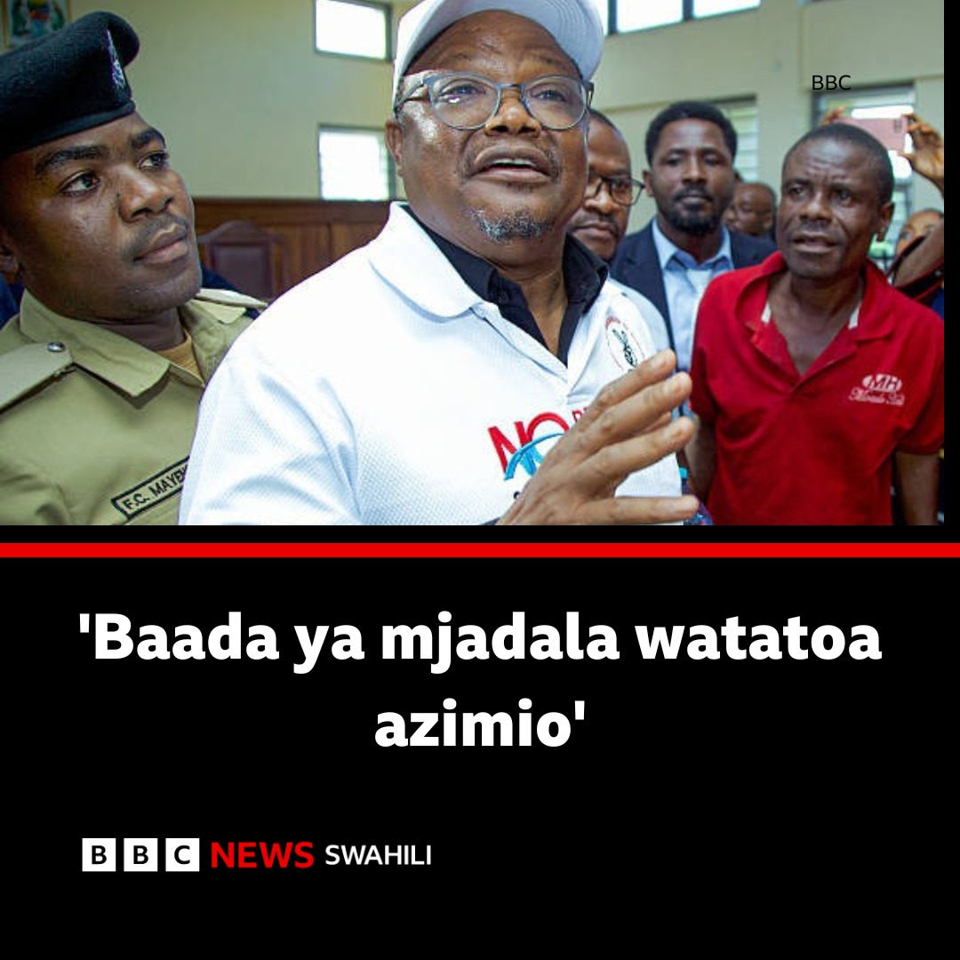 Bunge la Ulaya kujadili kesi ya Tundu Lissu Mei 7
bbc.in/4322ZgQ