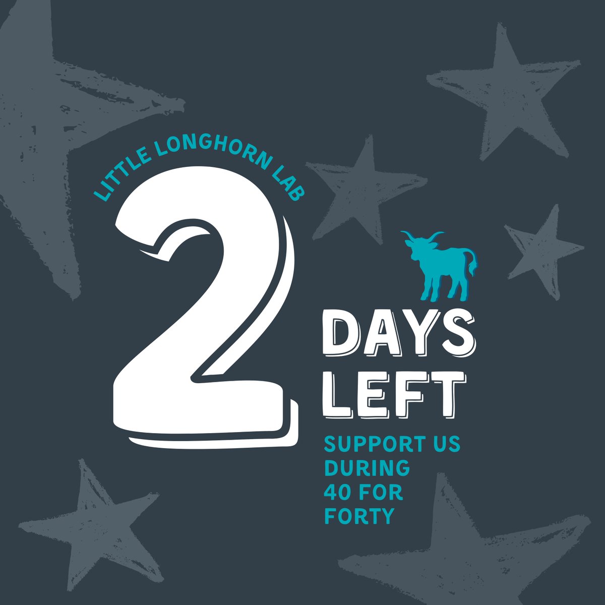 2 days until you can support the Little Longhorn Lab! We empower children with language delays/autism through free, research-backed caregiver coaching. 🗨️👥

This 40 Hours for the Forty Acres (May 7/8), your gift helps us turn science into support.
🔗tinyurl.com/3jy6ydjs