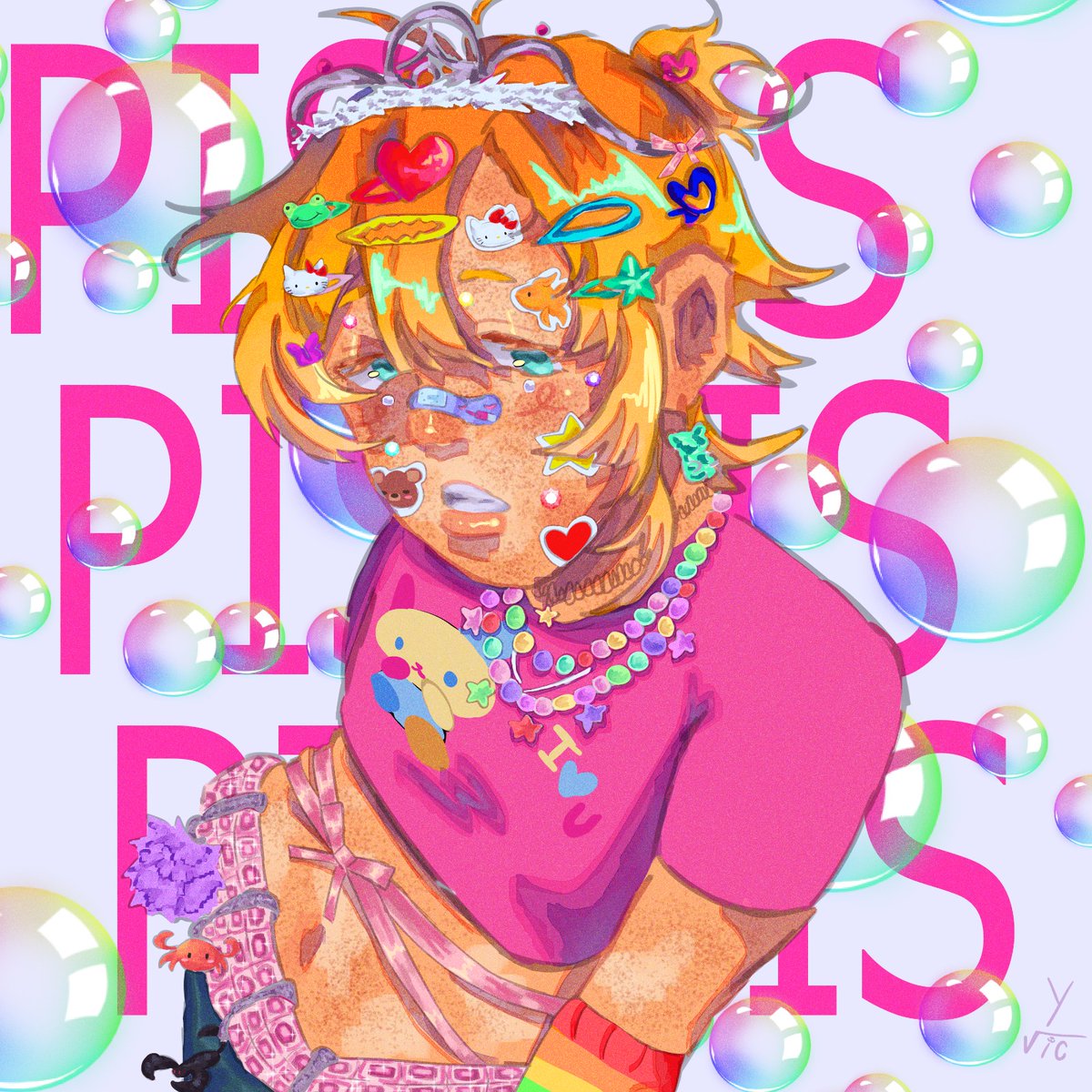YuzuruVic's tweet photo. Tenia ganas de complicarme la vida :3
Anyways Pisciiiiiiiis 💗💗
#oc #ocart #ZodiacSigns (?) https://t.co/pl9Pep14kw