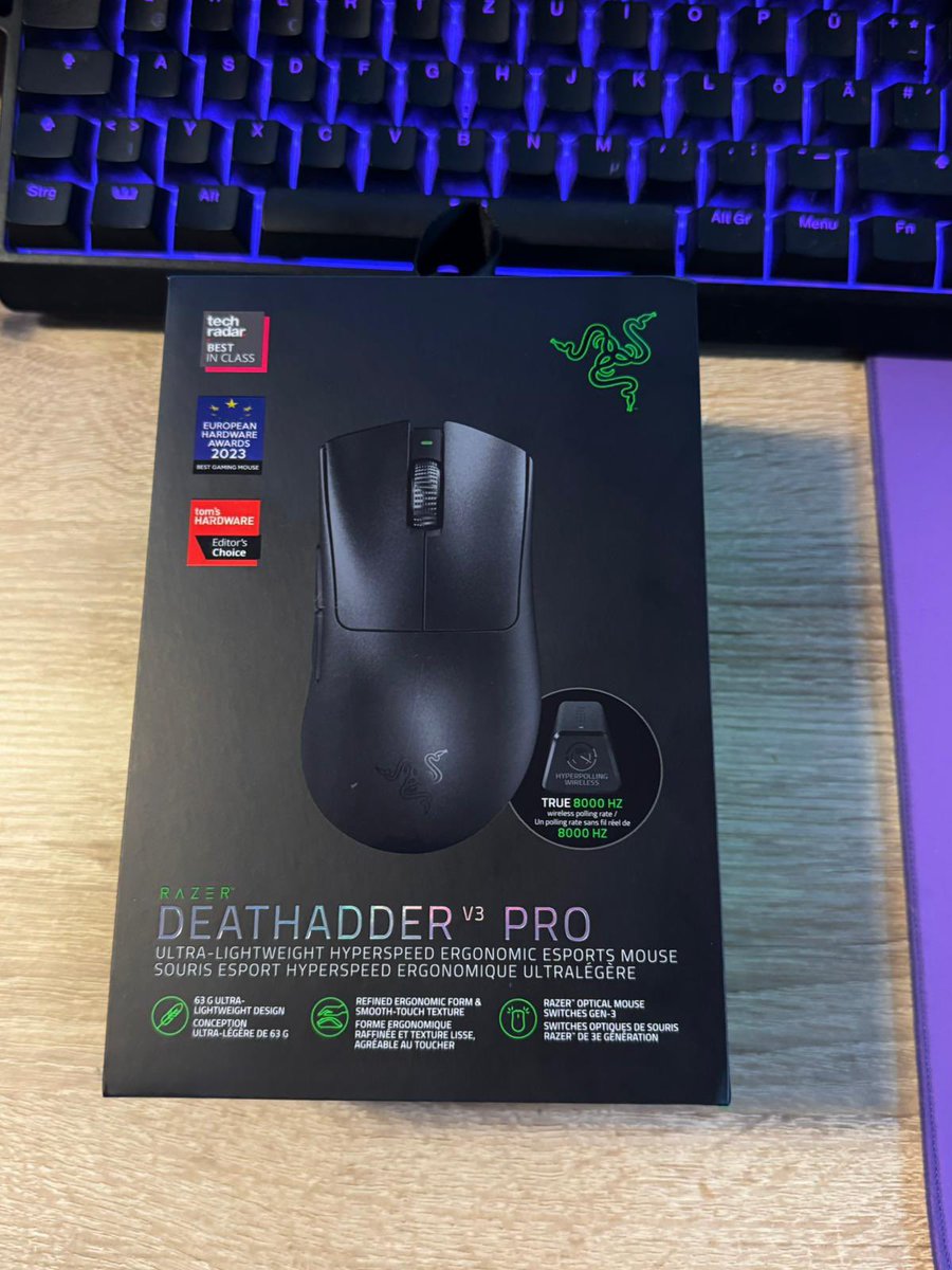 Thanks <a href="/Razer/">R Λ Z Ξ R</a> W mouse 💚