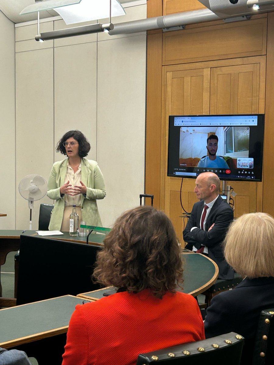 Layla Moran ๐ถ๐๏ธ (@laylamoran) on Twitter photo I hosted a screening in Parliament for MPs to watch the Oscar-winning documentary 'No Other Land'.
We were also joined by one of its directors, <a href="/basel_adra/">Basel Adra</a>.
It's a powerful and moving film about settler occupation in the West Bank, and I would encourage people to watch it. I hosted a screening in Parliament for MPs to watch the Oscar-winning documentary 'No Other Land'.
We were also joined by one of its directors, <a href="/basel_adra/">Basel Adra</a>.
It's a powerful and moving film about settler occupation in the West Bank, and I would encourage people to watch it.