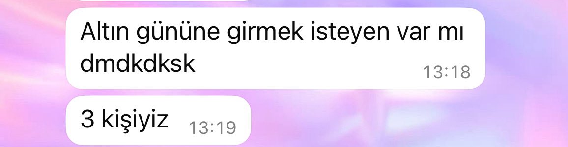 Mesajın kimden geldiğini asla tahmin edemezsiniz