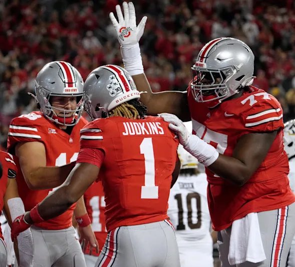 ⭐️Donivan Moore (@donivanmoore1) on Twitter photo Blessed to receive a 🅾️ffer from <a href="/OhioStateFB/">Ohio State Football</a> <a href="/CoachM_Patrick/">M. Patrick</a> <a href="/R2X_Rushmen1/">Larry A. Johnson</a> <a href="/ryandaytime/">Ryan Day</a> Blessed to receive a 🅾️ffer from <a href="/OhioStateFB/">Ohio State Football</a> <a href="/CoachM_Patrick/">M. Patrick</a> <a href="/R2X_Rushmen1/">Larry A. Johnson</a> <a href="/ryandaytime/">Ryan Day</a>