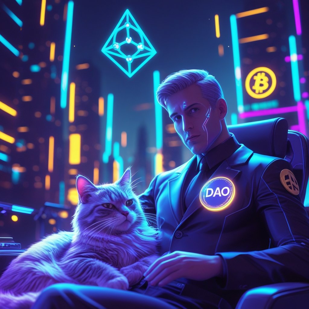 DjibrilAlias127's tweet image. 🤵&quot;Agent DEA rules Tech-Utopia! 🐱 Schrödinger’s cat thrives in superpose, dreaming DAOs!🤞 HODL or hoax? 😄 What’s your call? #TechUtopia #Crypto #DAOunity #SchrödingersCat #deaDAO
