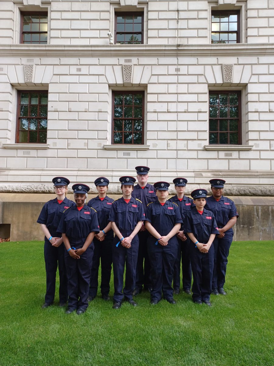🚒 LFB Fire Cadets 🚒 (@lfbfirecadets) on Twitter photo An incredible day for some of our Cadets at the VE80 parade today!
We were honoured to represent <a href="/UKFireCadets/">🚒UK Fire Cadets 🚒</a> and <a href="/LondonFire/">London Fire Brigade</a> in both the procession and Royal box as the country marks 80 years since the end of the Second World War. <a href="/NFCC_FireChiefs/">National Fire Chiefs Council</a> #VE80Day An incredible day for some of our Cadets at the VE80 parade today!
We were honoured to represent <a href="/UKFireCadets/">🚒UK Fire Cadets 🚒</a> and <a href="/LondonFire/">London Fire Brigade</a> in both the procession and Royal box as the country marks 80 years since the end of the Second World War. <a href="/NFCC_FireChiefs/">National Fire Chiefs Council</a> #VE80Day