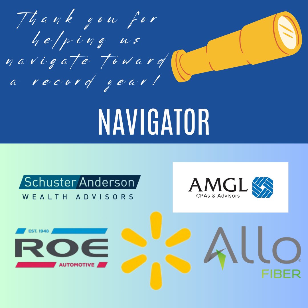 Thank you for helping our communities navigate in the right direction!