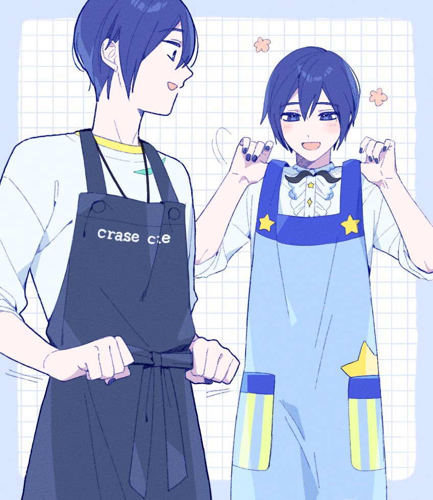 kachix2Purin's tweet photo. エプロンのチョイスが幼稚園の先生なんだよな… https://t.co/sSGe99sPhR