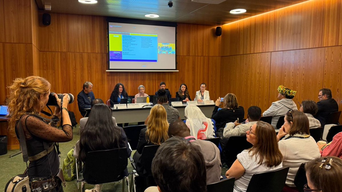 The <a href="/GENetwork/">GENeva Environment Network</a> is at the #BRSCOPs2025 side event by <a href="/Solidar_EU/">SOLIDAR & SOLIDAR Foundation</a> that will focus on making visible the invisible occupational victims of chemicals recommended by the CRC for listing onto Annex III of the #RotterdamConvention, yet to be listed by the COP.