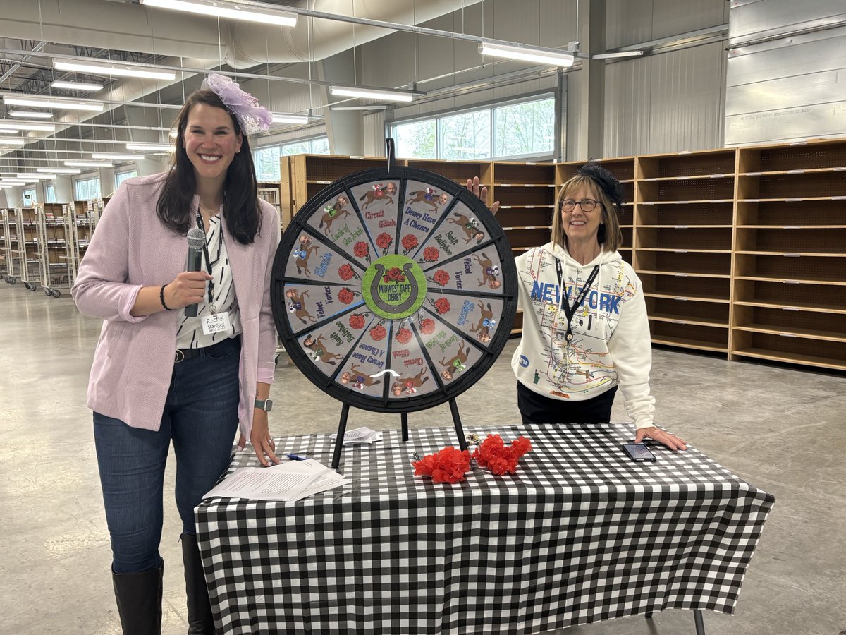 With Mint Julep mocktails in hand, Midwest Tape cheered on the horses for an unforgettable Derby Day! 🏇 🍹 Our executives raced for a cause—and the results are in! 🏁 The winning executives earned $500 each for Metro Parks Toledo and Autism Model Community School!