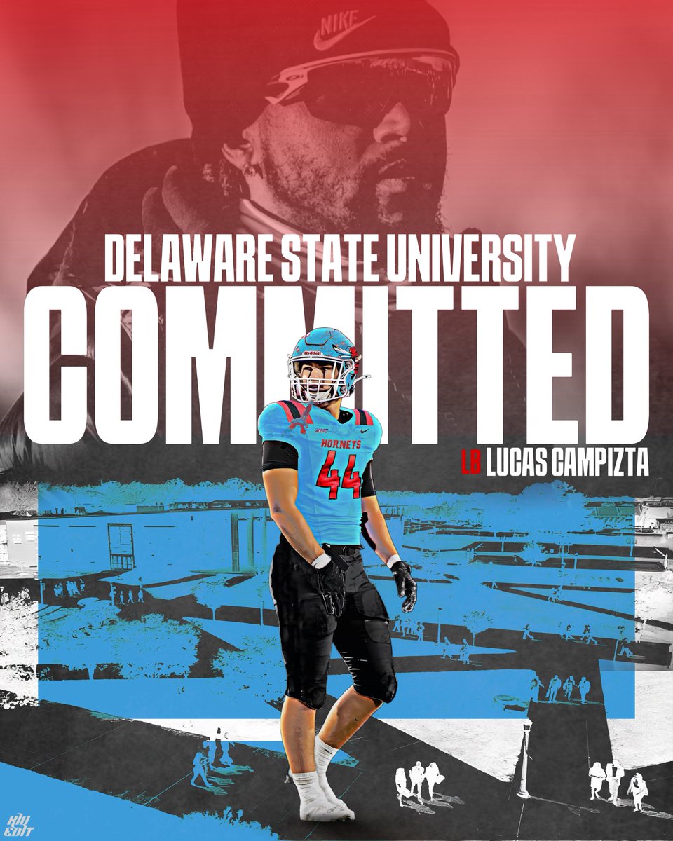 Lucas Campizta (@lucas_campizta) on Twitter photo I want to thank God for the opportunity to commit to Delaware State University!! Thank you to everyone who has helped me in my journey.
<a href="/CoachBBlackmon/">Brandon Blackmon</a> <a href="/MDFootball/">Mater Dei Football</a> <a href="/GregBiggins/">Greg Biggins</a> <a href="/adamgorney/">Adam Gorney</a> <a href="/LemmingReport/">Tom Lemming</a> <a href="/ChadSimmons_/">ChadSimmons</a> <a href="/DelSt_Football/">Delaware State FB</a> I want to thank God for the opportunity to commit to Delaware State University!! Thank you to everyone who has helped me in my journey.
<a href="/CoachBBlackmon/">Brandon Blackmon</a> <a href="/MDFootball/">Mater Dei Football</a> <a href="/GregBiggins/">Greg Biggins</a> <a href="/adamgorney/">Adam Gorney</a> <a href="/LemmingReport/">Tom Lemming</a> <a href="/ChadSimmons_/">ChadSimmons</a> <a href="/DelSt_Football/">Delaware State FB</a>