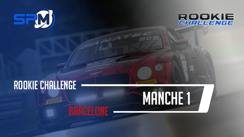 Le Rookie Challenge is back

Championnat pour les "débutants" sur ACC
Départ ce soir à 21h00 de la première manche 

Venez voir une vraie course
📺 twitch.tv/spmcorporation

#UniverseisOurs #AssettoCorsaCompetizione