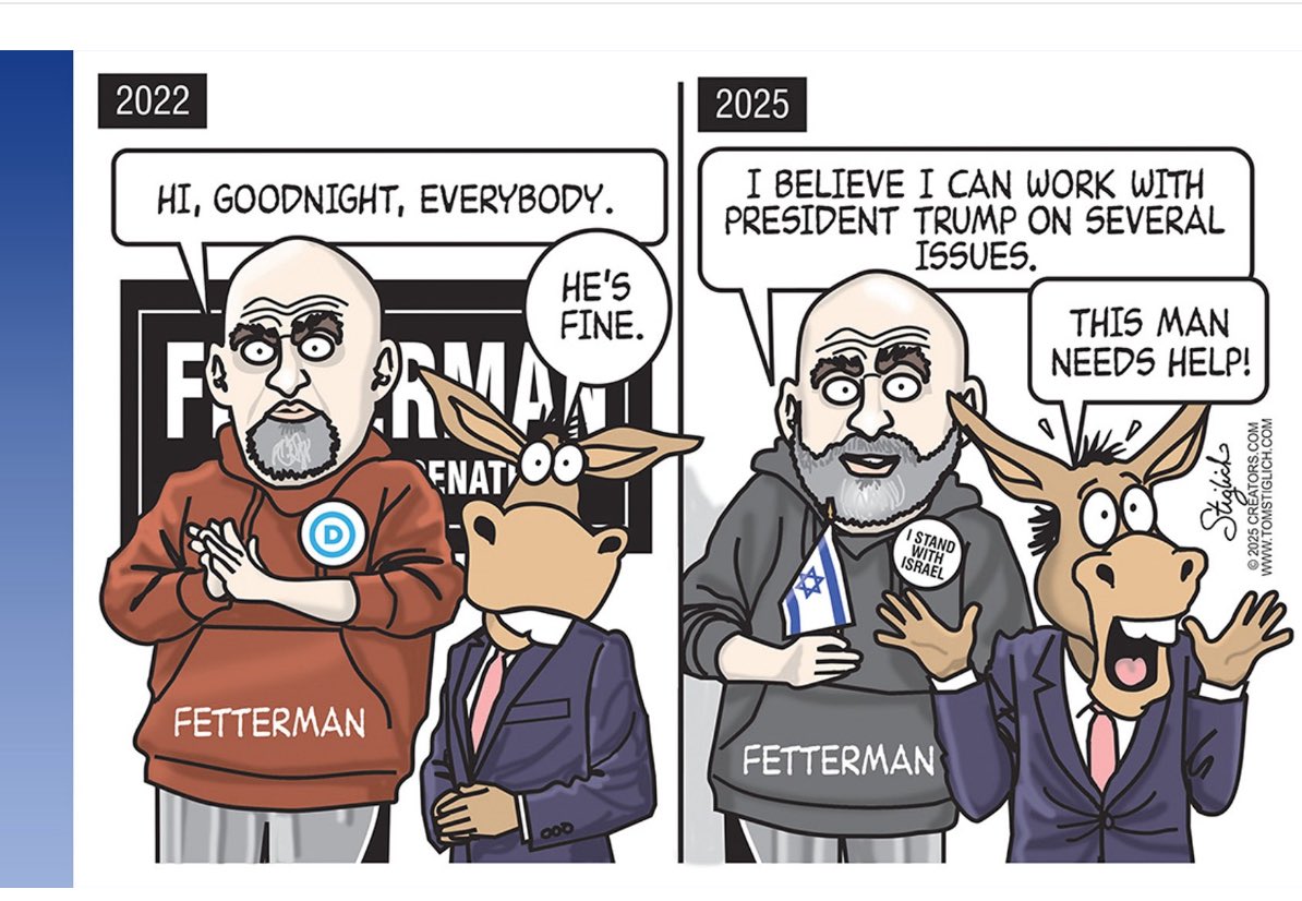 Now they are trashing FETTERMAN