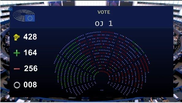 Oggi al Parlamento europeo a Strasburgo 256 deputati hanno votato contro la nostra richiesta di discutere l’attacco israeliano alla nave della #FreedomFlotilla, carica di aiuti umanitari per la popolazione di Gaza. Anche solo parlarne è stato considerato troppo.

Il Parlamento,
